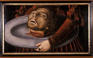 Painte Gallery: The head of John the Baptist (oil on pinewood)