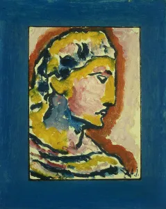 Head; Kopf, 1930 (oil on canvas laid on artist's board) Head; Kopf, 1930 (oil on canvas laid on artist's board)