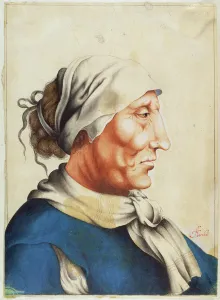 Head of an Old Man, from Anecdotes of Painting in England written by Horace Walpole Head of an Old Man, from Anecdotes of Painting in England written by Horace Walpole