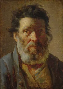 Head of an old man (oil on canvas) Head of an old man (oil on canvas)