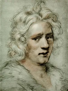 Head study of a young man Head study of a young man