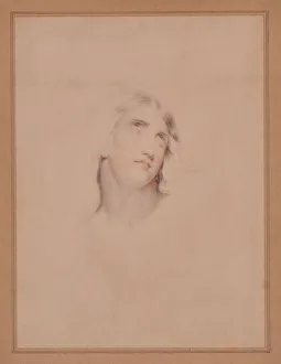 Head of a Young Man in Ecstasy, 1769-1830 (Chalk) Head of a Young Man in Ecstasy, 1769-1830 (Chalk)