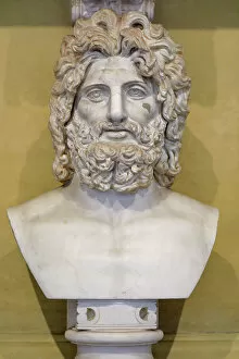Zeus Gallery: Head of Zeus (marble)