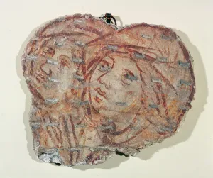 Two heads (fresco) Two heads (fresco)