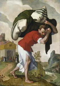 The Healing of the Paralytic, 1560-90 (oil on wood panel) The Healing of the Paralytic, 1560-90 (oil on wood panel)