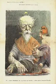 Henri Brisson, French politician, illustration for Le Rire (colour litho) Henri Brisson, French politician, illustration for Le Rire (colour litho)
