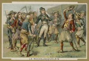 Henri de la Rochejacquelein addressing his soldiers, Vendee Revolt Henri de la Rochejacquelein addressing his soldiers, Vendee Revolt