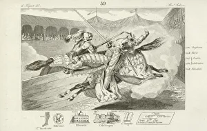 Medical Science Gallery: Henry II of France mortally wounded in a joust with Gabriel Montgomery