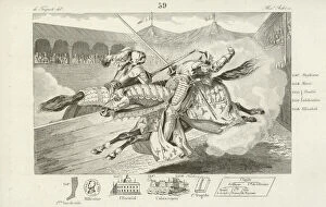Asklepios Gallery: Henry II of France mortally wounded in a joust with Gabriel Montgomery