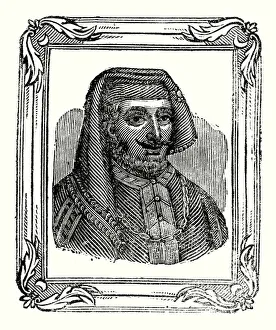 Henry IV was born in 1366, crowned in 1399, and died in 1413 (engraving) Henry IV was born in 1366, crowned in 1399, and died in 1413 (engraving)