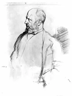 Sir William Rothenstein Gallery: Henry James (1843-1916), 1898 (pencil on paper)