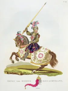 Henry VIII, King of England (1491-1547) 1525, from Ancient Armour' Henry VIII, King of England (1491-1547) 1525, from Ancient Armour'