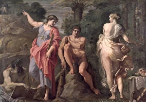 Choice Collection: Hercules at the Crossroads, c.1596 (oil on canvas)