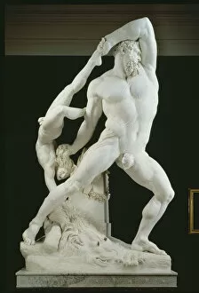 Hercules and Lycus (marble)