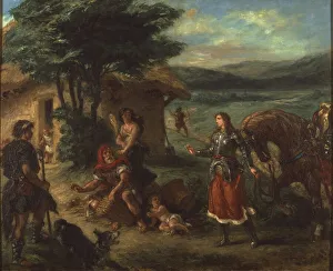 Herminie et les bergers - Erminia and the Shepherds, by Delacroix, Eugene (1798-1863) Herminie et les bergers - Erminia and the Shepherds, by Delacroix, Eugene (1798-1863)