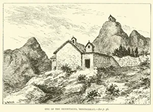 One of the Hermitages, Montserrat (engraving) One of the Hermitages, Montserrat (engraving)