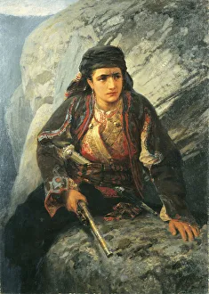 The Herzegovinian on Lookout, 1876 (oil on canvas) The Herzegovinian on Lookout, 1876 (oil on canvas)