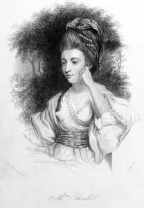 Hester Thrale, engraved by Samuel Freeman, 1842 (engraving) Hester Thrale, engraved by Samuel Freeman, 1842 (engraving)