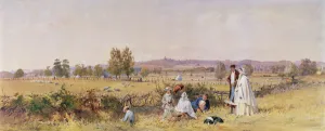 Highgate from Upper Holloway, 1859 Highgate from Upper Holloway, 1859