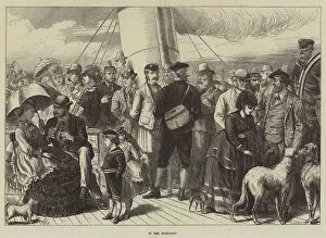 Sea Travel Gallery: In the Highlands (engraving)