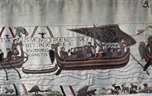 Hijacked by the storm, the ship of Harold II (1022 - 1066