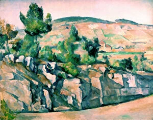 Hillside in Provence by Paul Cezanne
