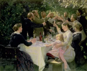 Hip Hip Hurrah! Artists Party at Skagen, 1888 Hip Hip Hurrah! Artists Party at Skagen, 1888
