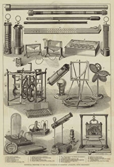 Historical Treasures in the Loan Collection of Scientific Apparatus, South Kensington (engraving)
