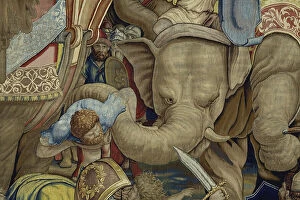 Flemish School Gallery: The History of Hannibal, c.1570 (tapestry)