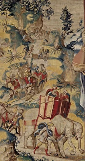 Decorative Arts Gallery: The History of Hannibal, c.1570 (tapestry)