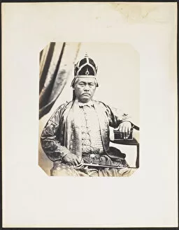 Tax Collector Gallery: Hluang Indrinontay, aged 46, 1862 (albumen print)