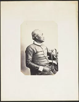 Tax Collector Gallery: Hluang Indrinontay, aged 46, 1862 (albumen print)