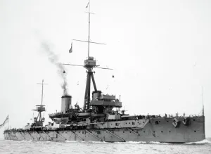 1914 1918 Gallery: HMS Dreadnought, 1906-21 (b / w photo)