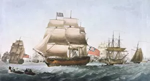 Images Dated 2nd August 2012: HMS Victory, 1806 (w / c on paper)