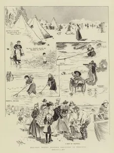 Holiday Notes, Seaside Sketches in Norfolk (engraving) Holiday Notes, Seaside Sketches in Norfolk (engraving)