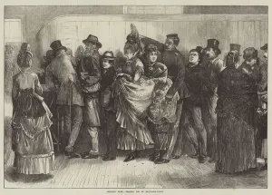 Holiday Time, booking for an Excursion-Train (engraving) Holiday Time, booking for an Excursion-Train (engraving)
