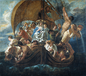 The Holy Family and others flee into Egypt, 1652 (oil on canvas) The Holy Family and others flee into Egypt, 1652 (oil on canvas)