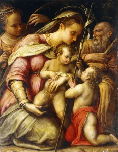 The Holy Family with the Infant Saint John the Baptist and Saint Catherine The Holy Family with the Infant Saint John the Baptist and Saint Catherine