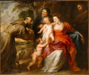 The Holy Family with Saints Francis and Anne and the Infant Saint John the Baptist, c The Holy Family with Saints Francis and Anne and the Infant Saint John the Baptist, c