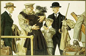 The Homecoming, 1918 (oil on canvas) The Homecoming, 1918 (oil on canvas)