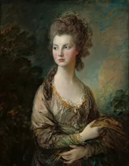 Worldliness Collection: The Hon. Mrs. Thomas Graham, c. 1775-77 (oil on canvas)
