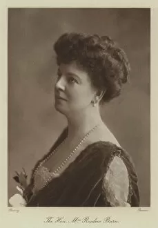 The Honourable Mrs Rosdew Burn (b / w photo)