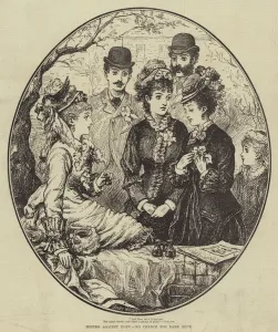 Hoping against Hope, No Chance for Dark Blue (engraving) Hoping against Hope, No Chance for Dark Blue (engraving)