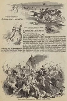 Sikhs Gallery: Hostilities in the Punjaub, Overthrow of the Sikhs (engraving)