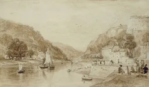 Hotwells near Bristol (w/c over pencil on paper) Hotwells near Bristol (w/c over pencil on paper)