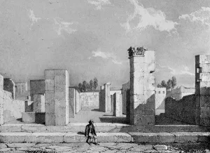 The House of Caius Sallust, 1828 (engraving) The House of Caius Sallust, 1828 (engraving)