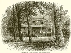 The house where General Lee surrendered (engraving) The house where General Lee surrendered (engraving)