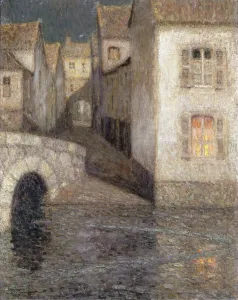The House by the River, Chartres; Les Masons sur la Riviere, Chartres The House by the River, Chartres; Les Masons sur la Riviere, Chartres