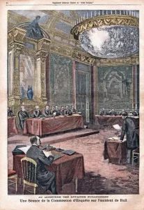 The Hull Case or 'Dogger Bank'. During the Russo-Japanese war The Hull Case or 'Dogger Bank'. During the Russo-Japanese war