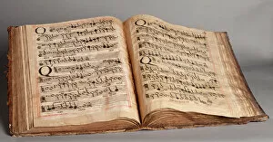 Papers Gallery: Hymn book. Petrus Fernandez Buch (1580-1648) master of the chapel of the Cathedral of Siguenza